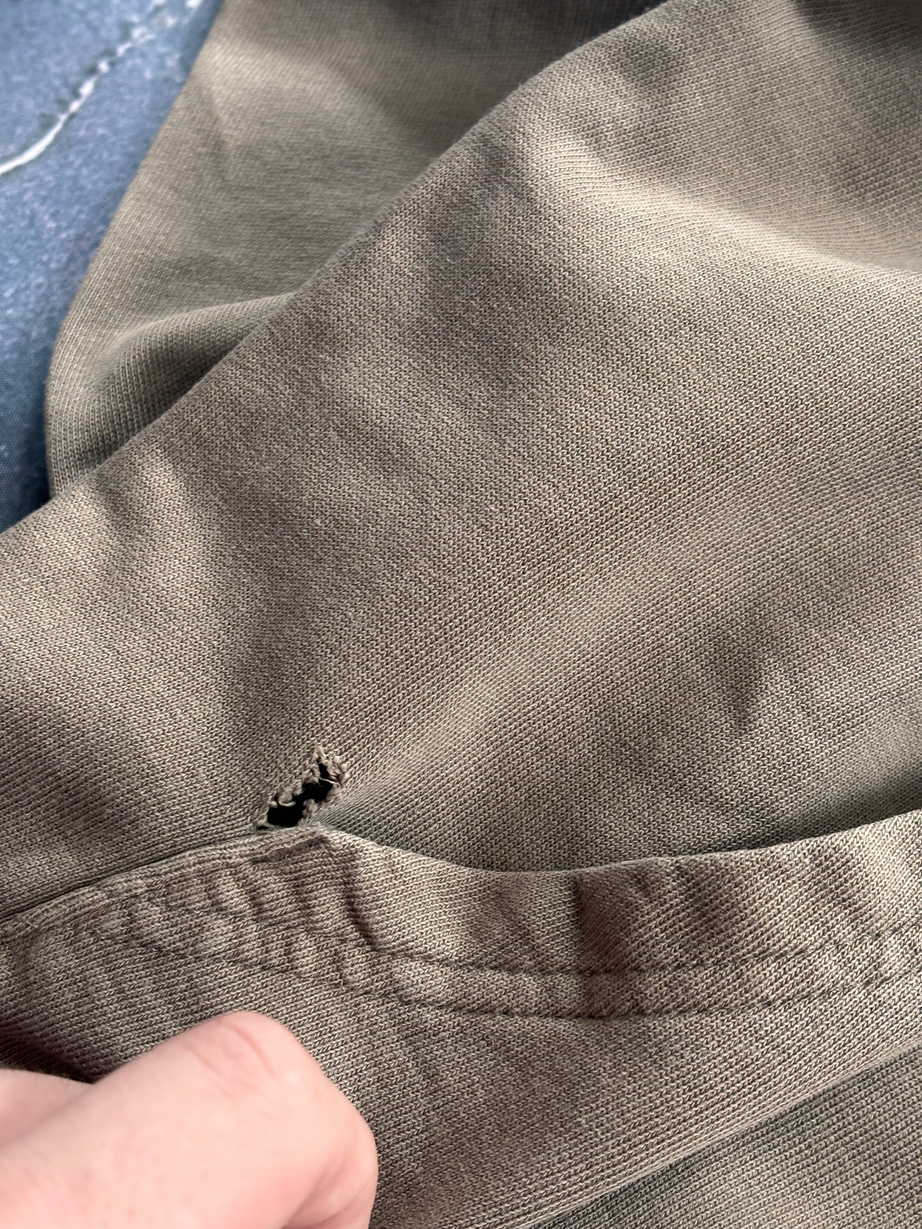 Bluza hoodie CARHARTT UNIKAT khaki oversize