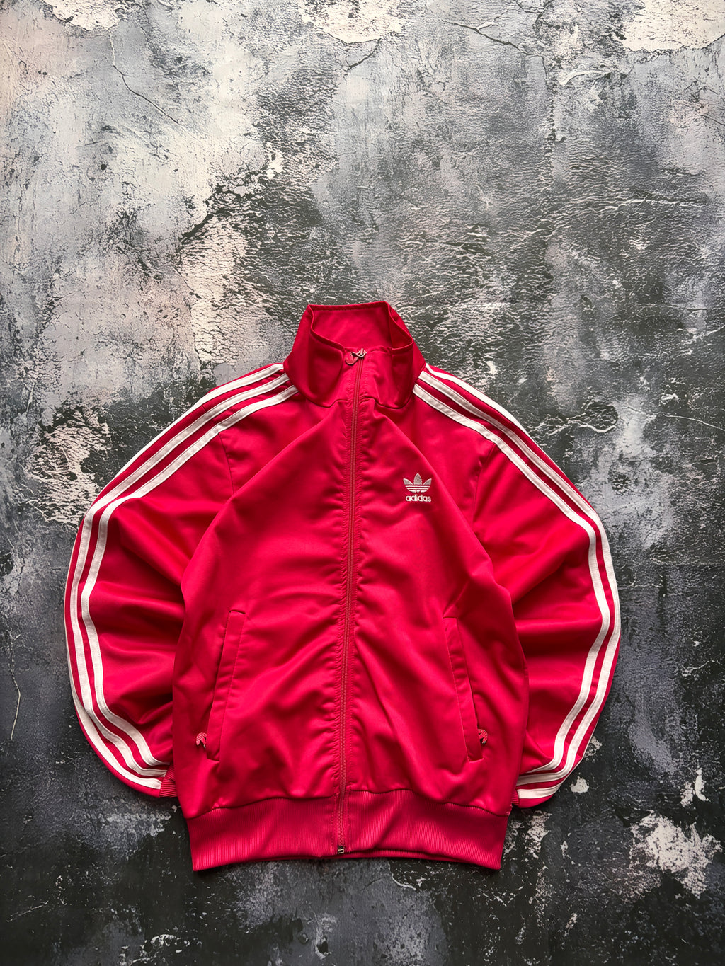bluza zip pink w paski adidas vintage klasyk vintage