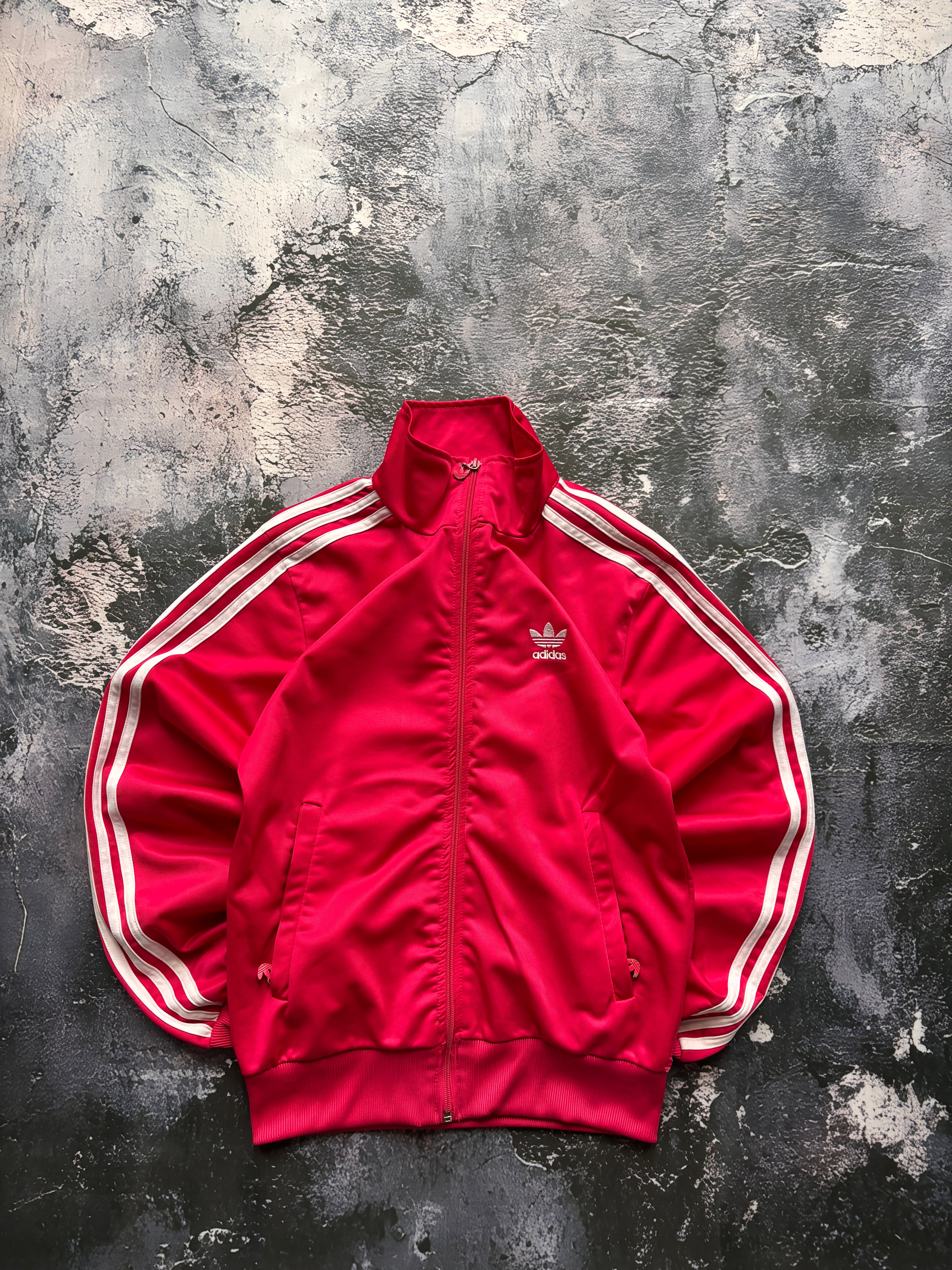 bluza zip pink w paski adidas vintage klasyk vintage