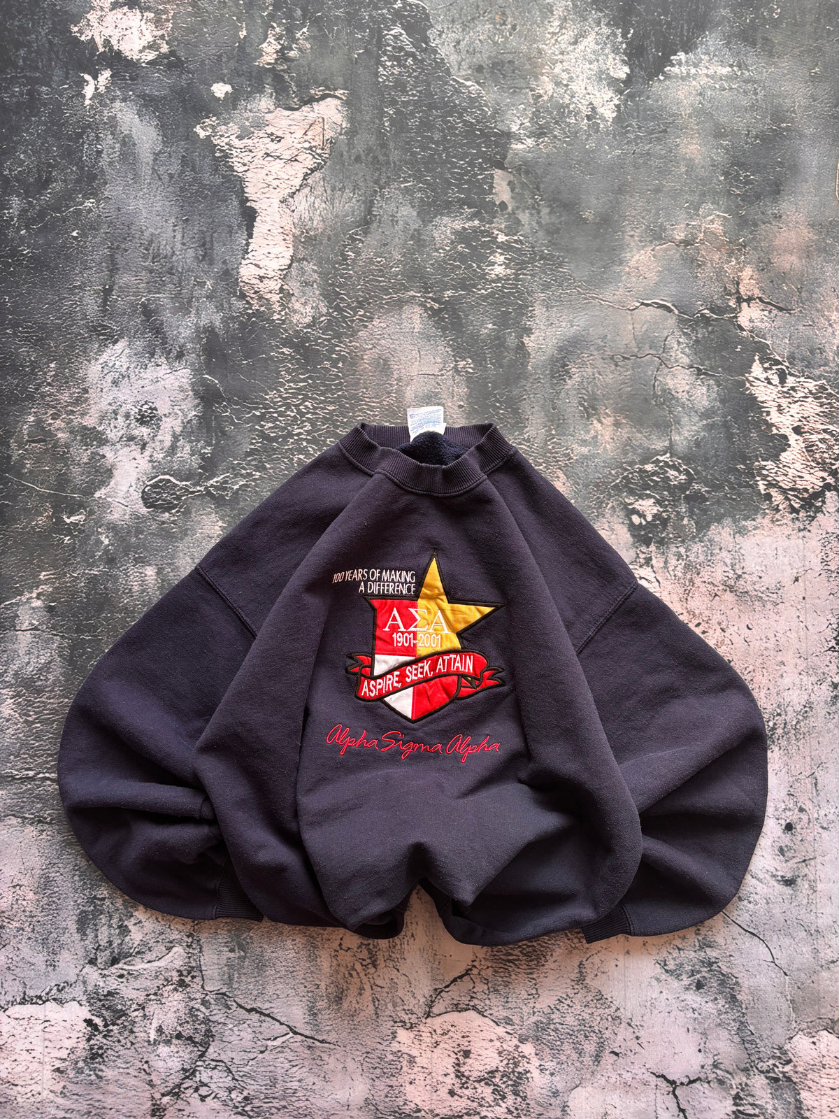 Bluza crewneck oversize vintage oldschool retro 90s streetwear basic