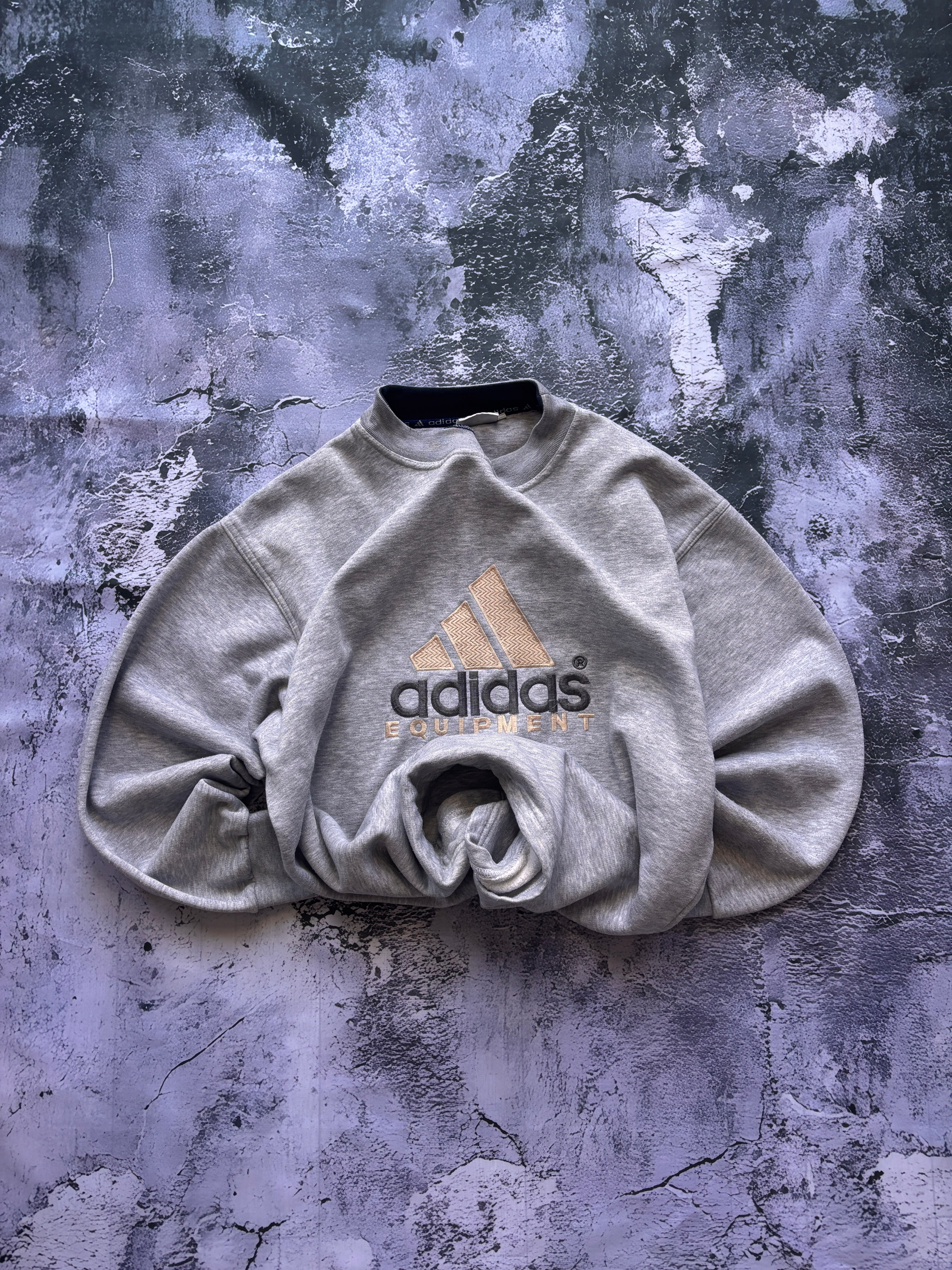 BLUZA CREWNECK ADIDAS VINTAGE OVERSIZE BAGGY