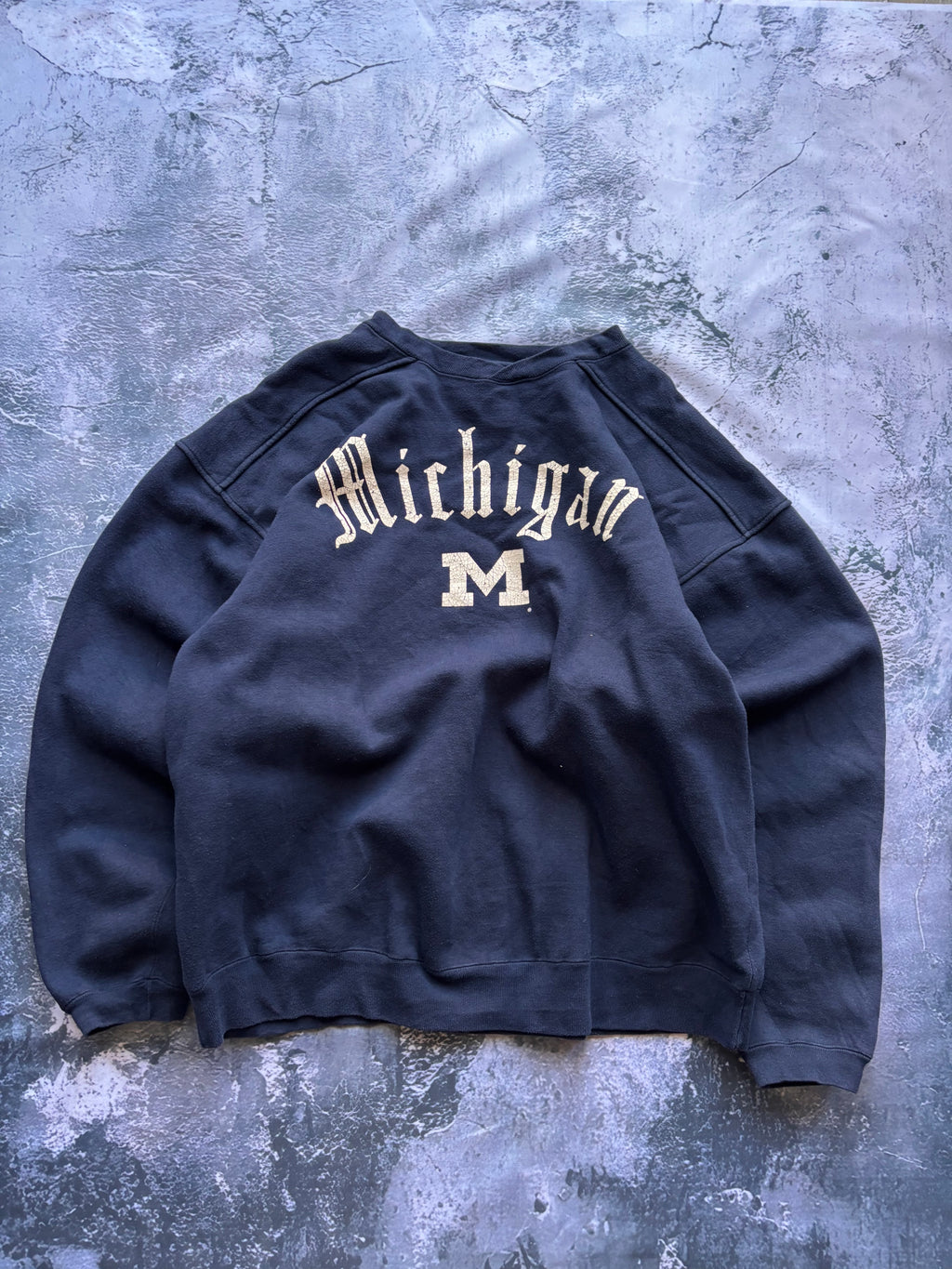 bluza crewneck MICHIGAN USA M streetwear 2000s