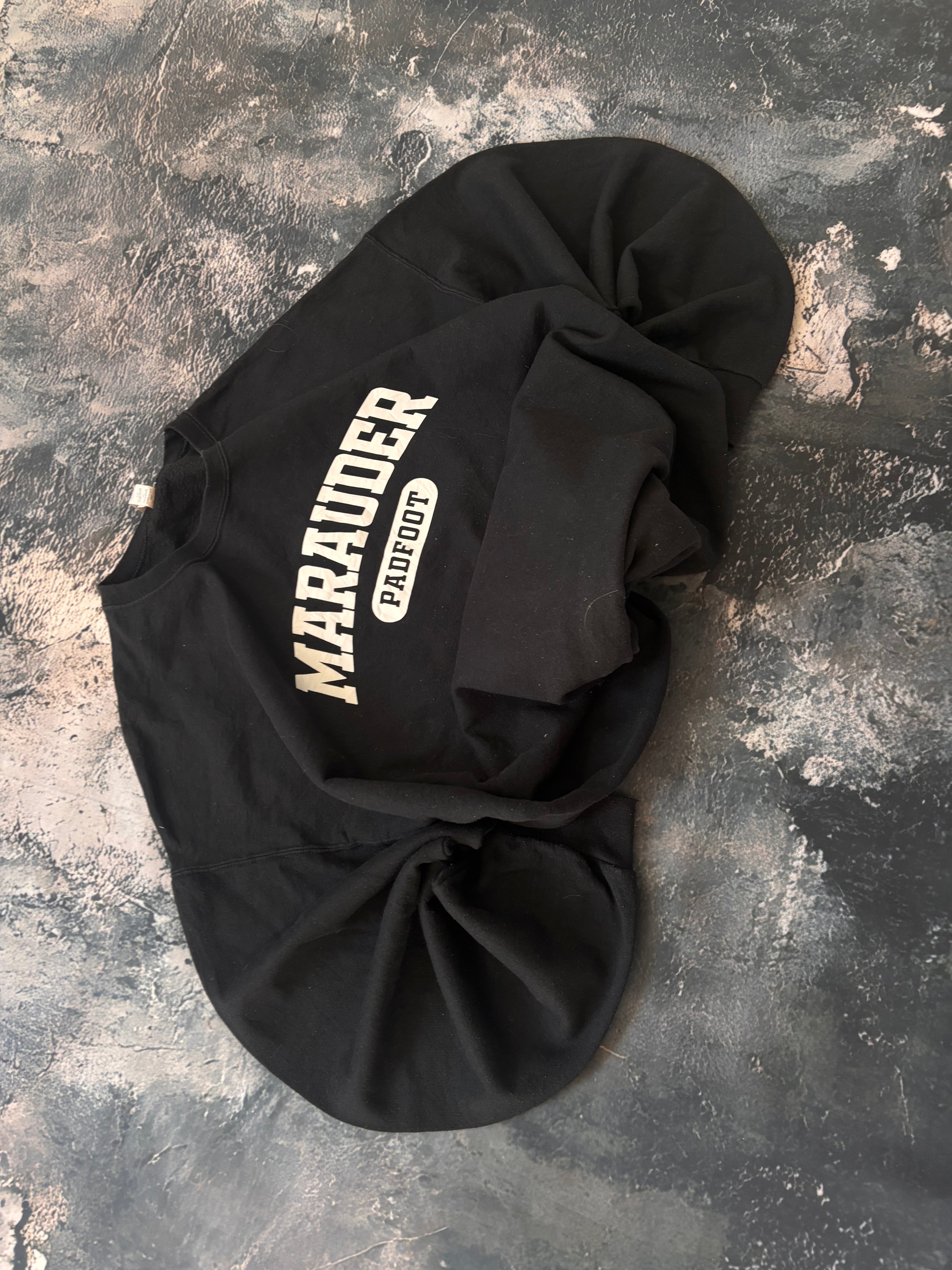 bluza crewneck czarna Marauder Padfoot