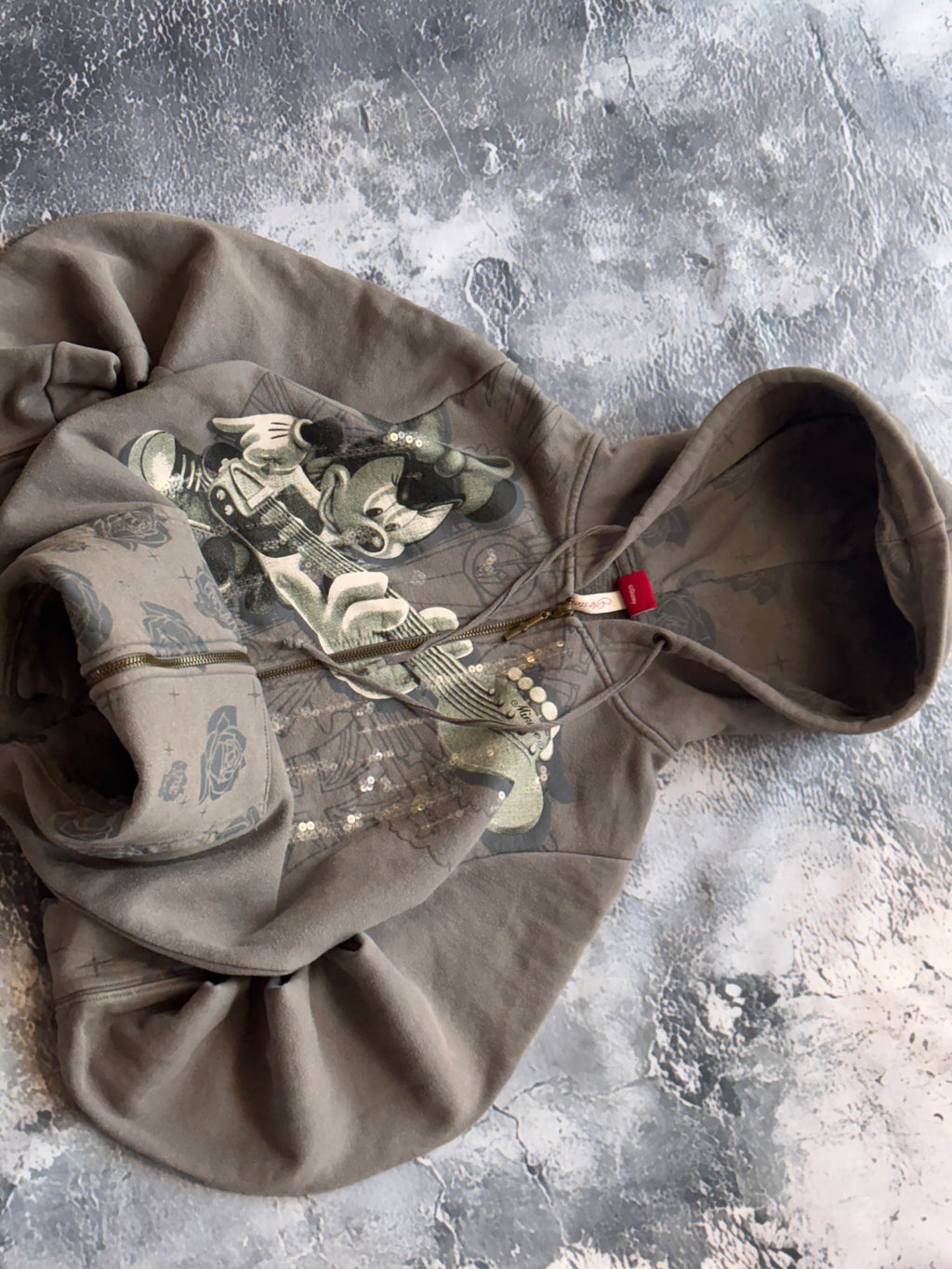 Bluza zip hoodie Myszka miki UNIKAT LATA 90 licencja