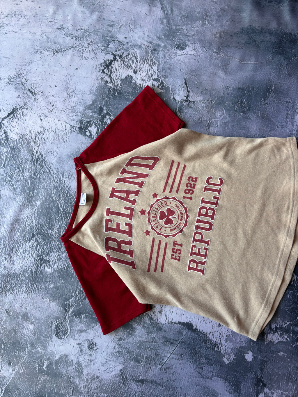 koszulka t shirt krótki krój Ireland