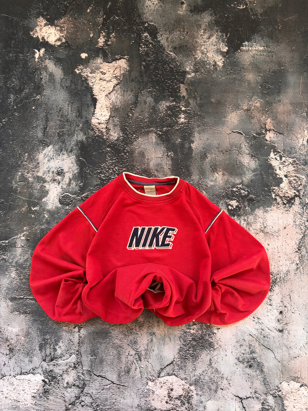 Bluza nike czerwona red big logo