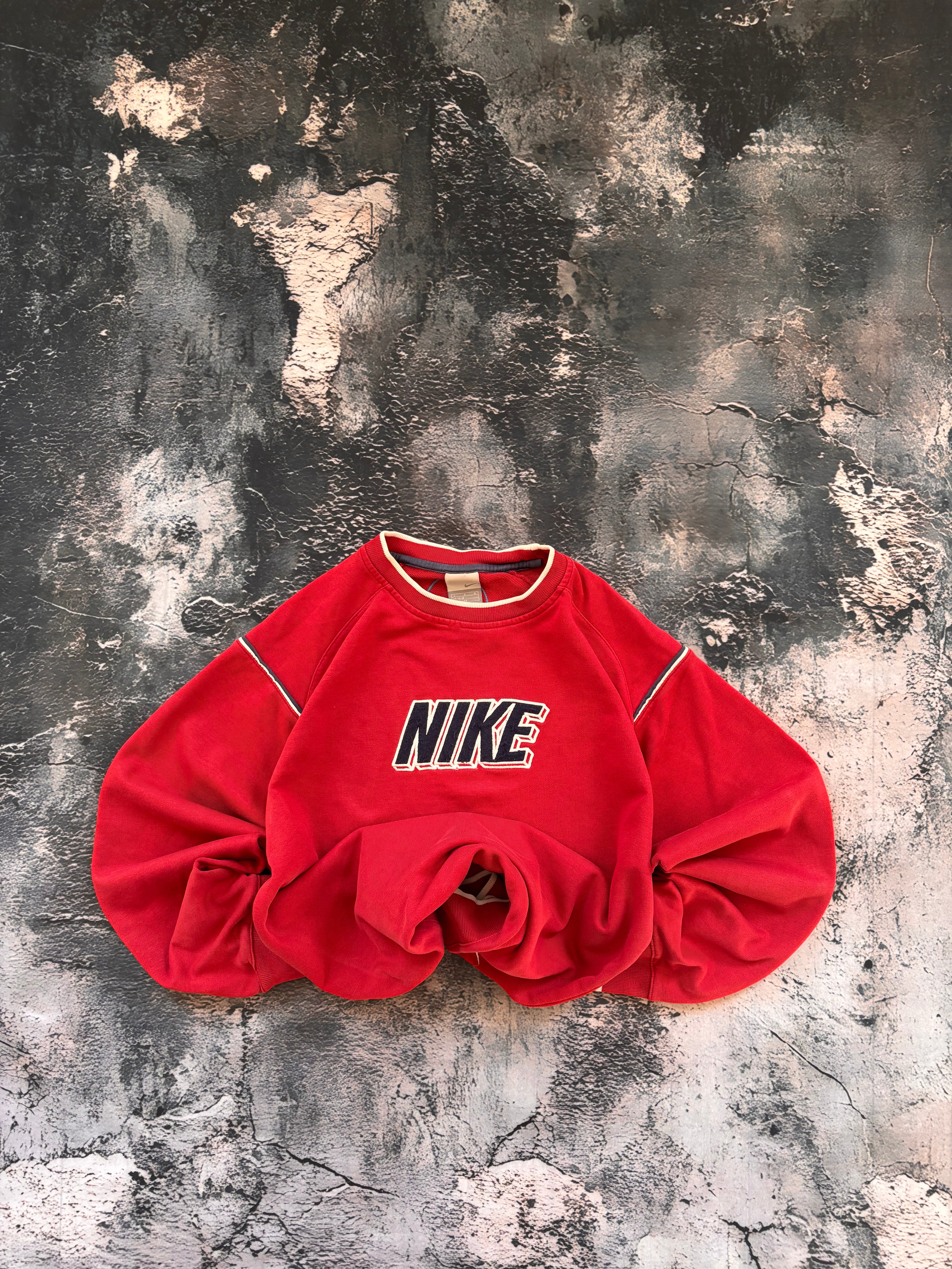 Bluza nike czerwona red big logo