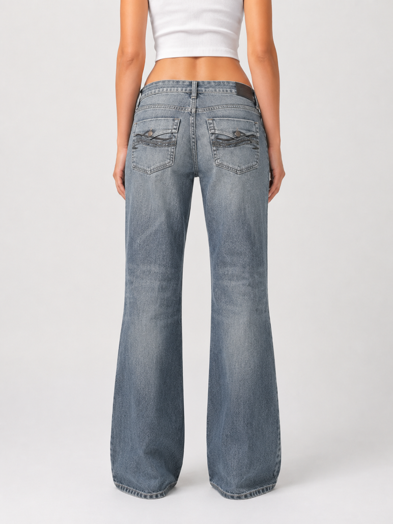 Jeans bootcut y2k