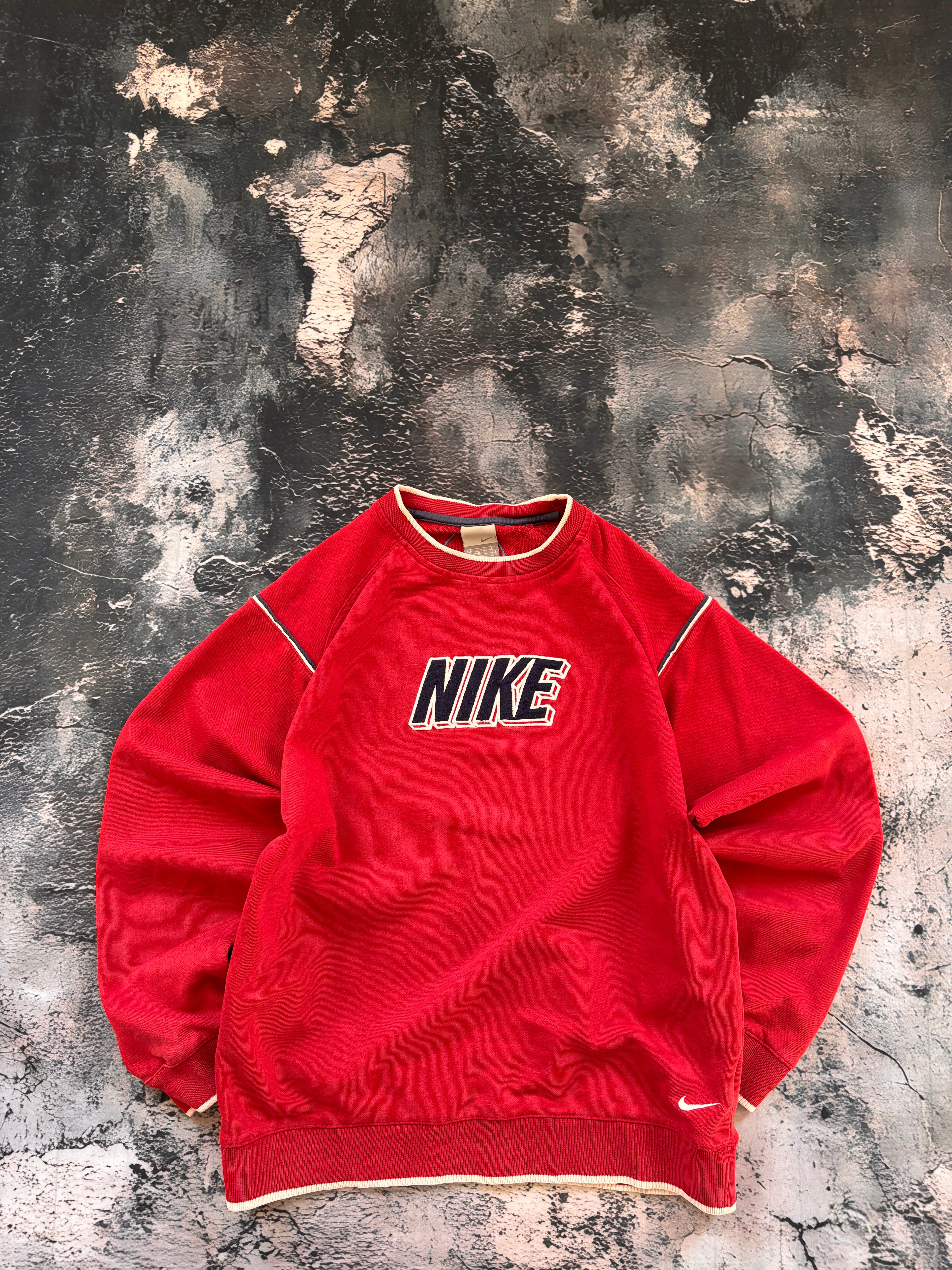 Bluza nike czerwona red big logo