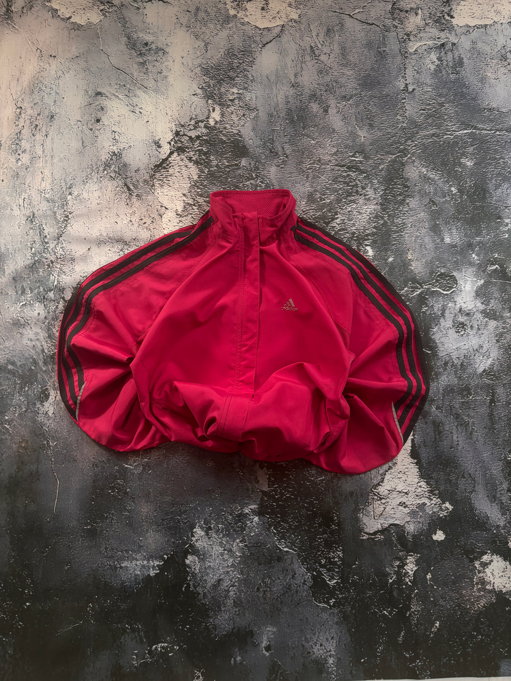 kurtko bluza Adidas pink classic w paski