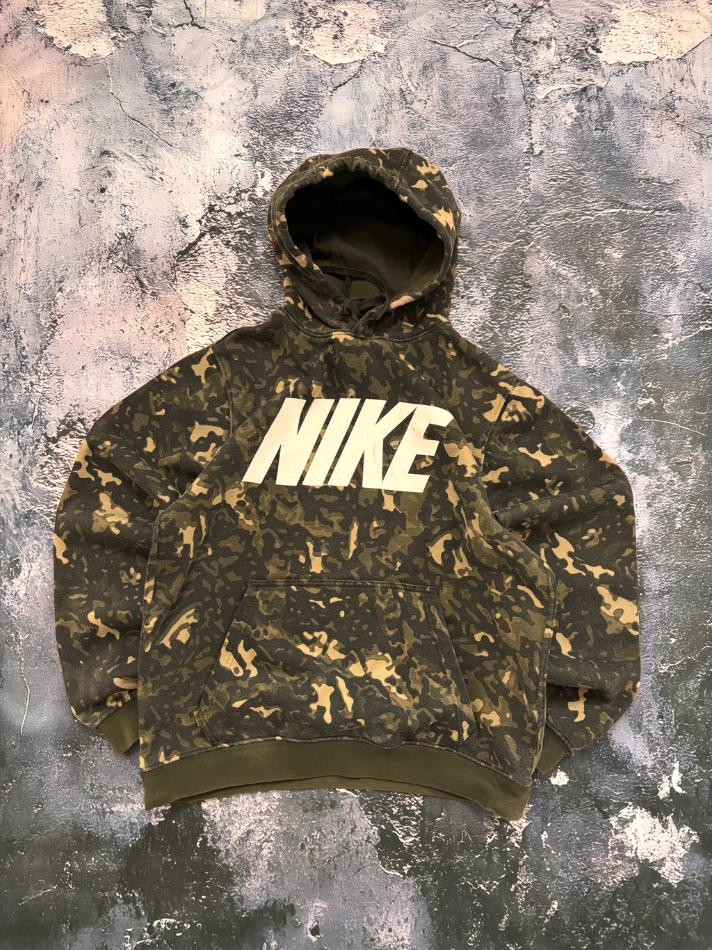 Bluza hoodie nike oversize retro swag camo