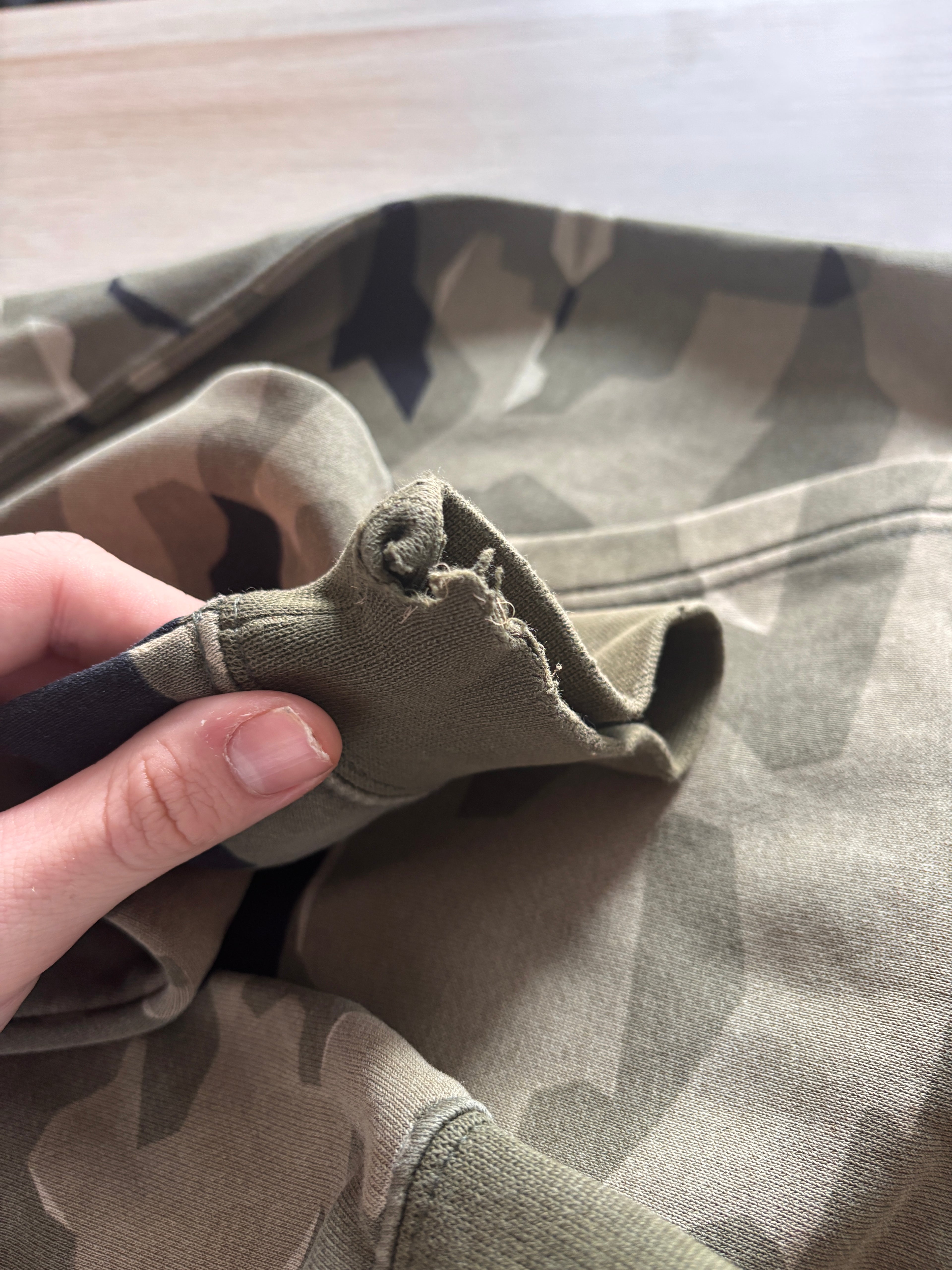 bluza hoodie nike moro camo vintage retro 90s