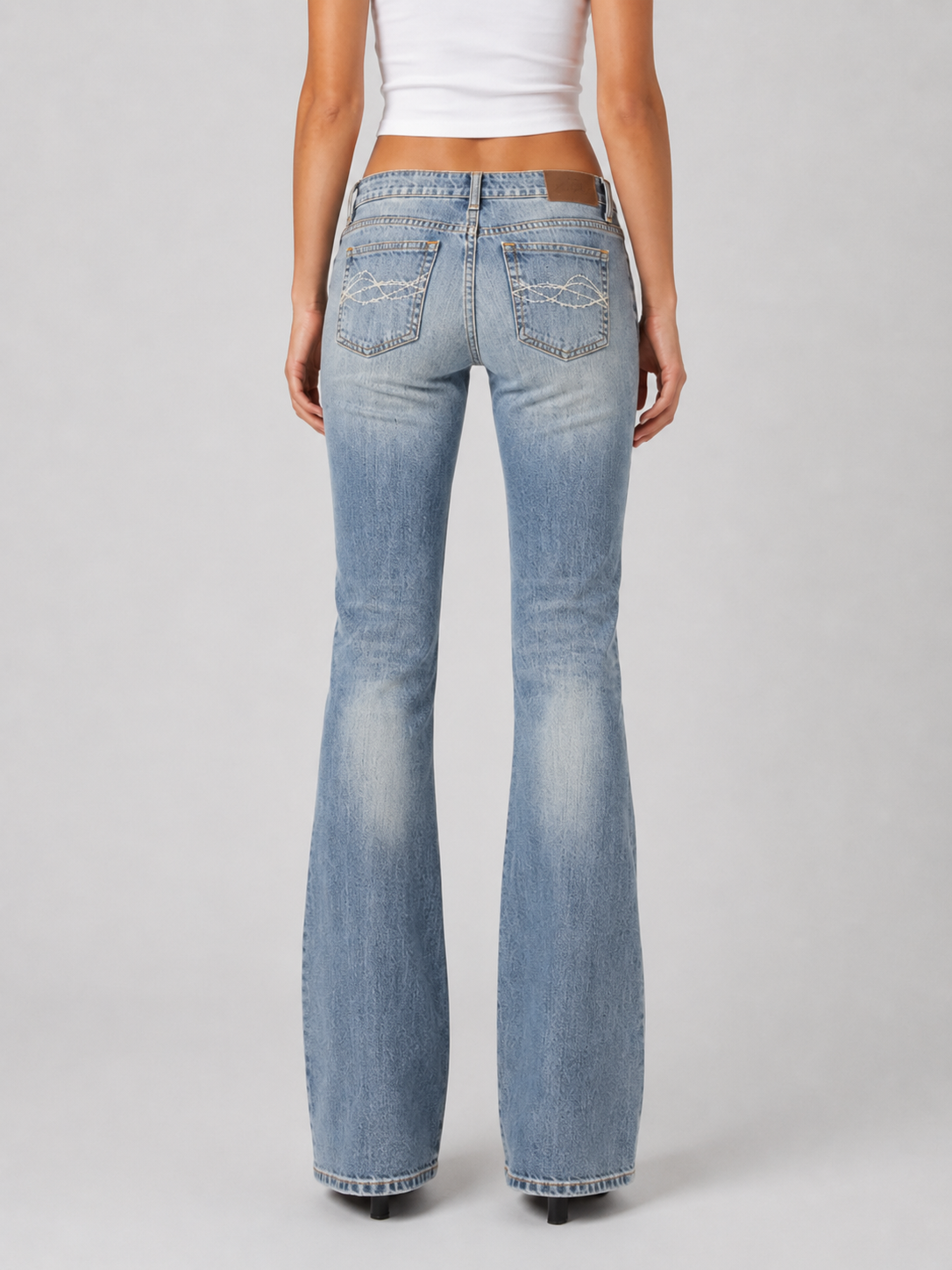 jeans vintage jasne y2k trend tiktok