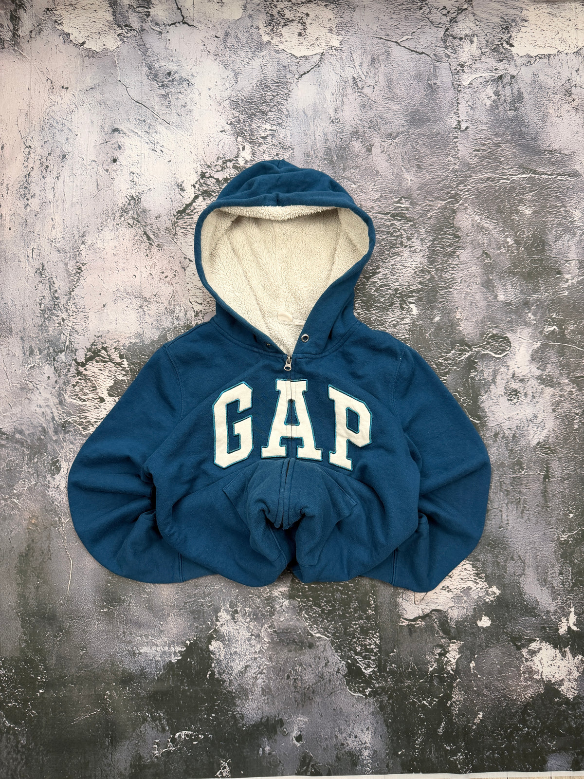 Bluza GAP niebieska rozpinana – krój prosty – S – zdjęcie główne