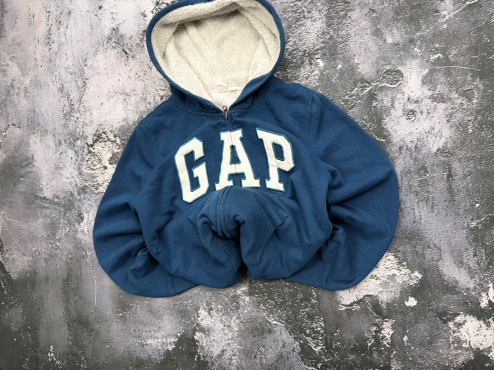 Bluza GAP niebieska rozpinana – krój prosty – S