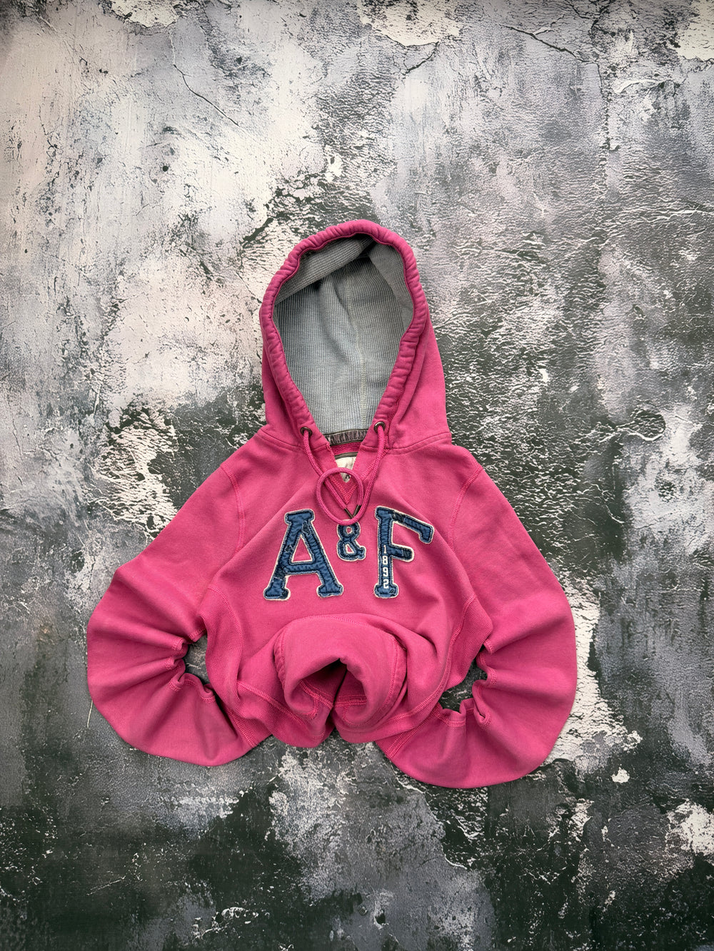Bluza Abercrombie & Fitch różowa – krój przylegający – XS