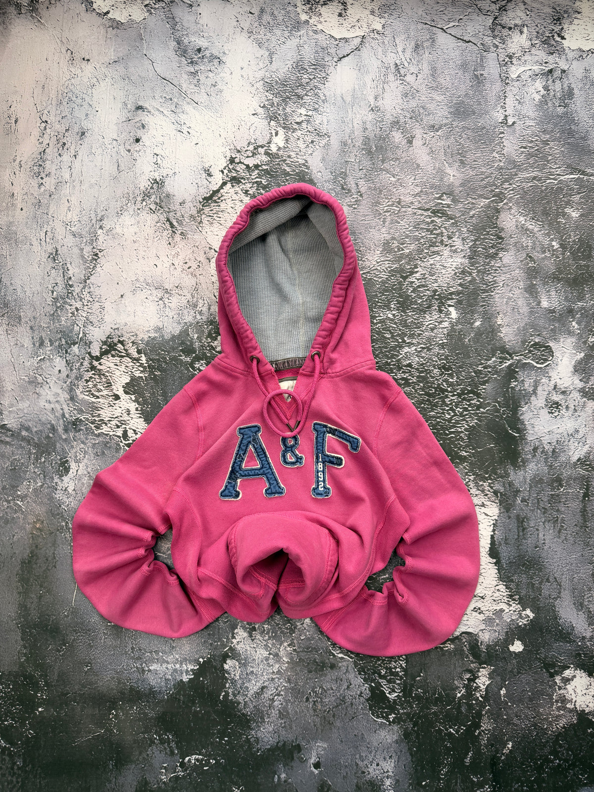 Bluza Abercrombie & Fitch różowa – krój przylegający – XS – zdjęcie główne