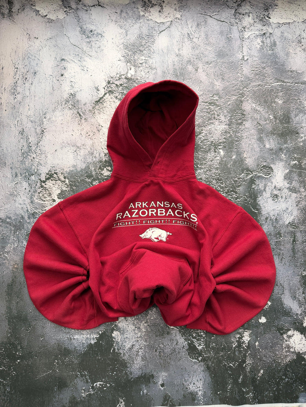Bluza Arkansas Razorbacks czerwona – krój prosty – M