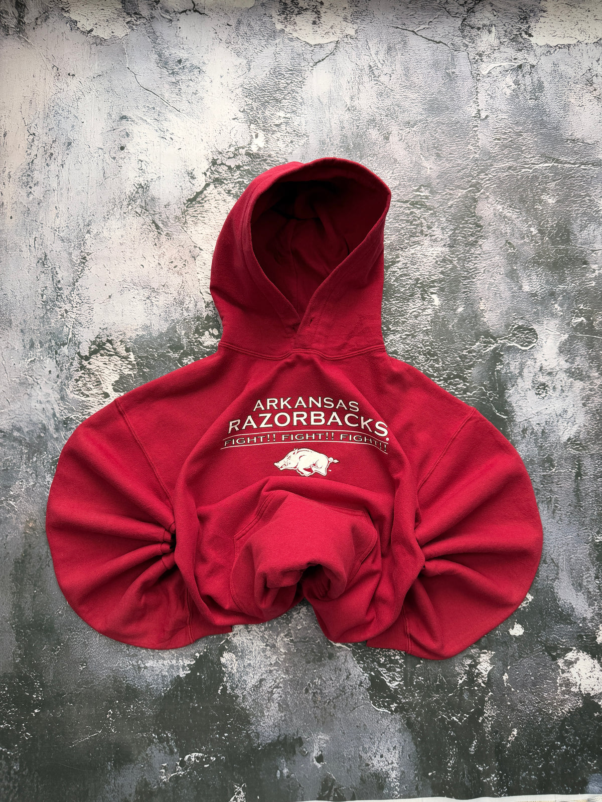 Bluza Arkansas Razorbacks czerwona – krój prosty – M – zdjęcie główne