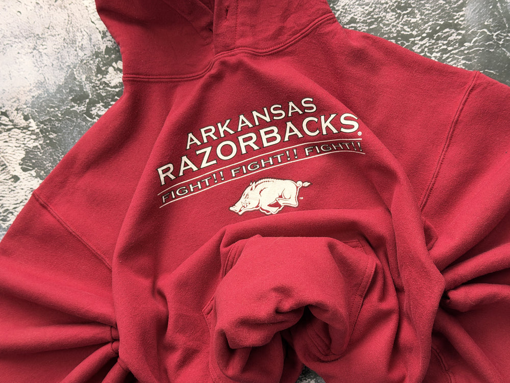 Bluza Arkansas Razorbacks czerwona – krój prosty – M