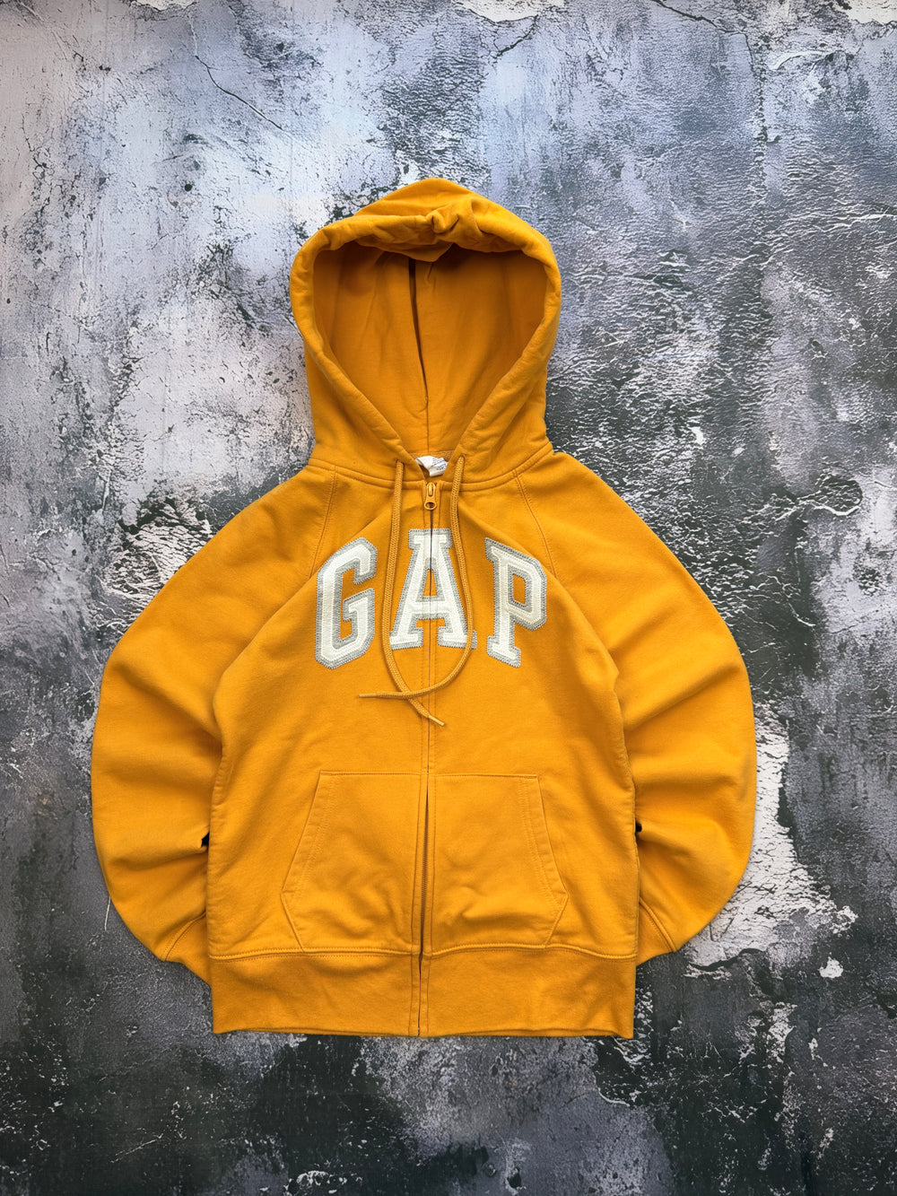 Bluza GAP musztardowa rozpinana – krój przylegający – XS