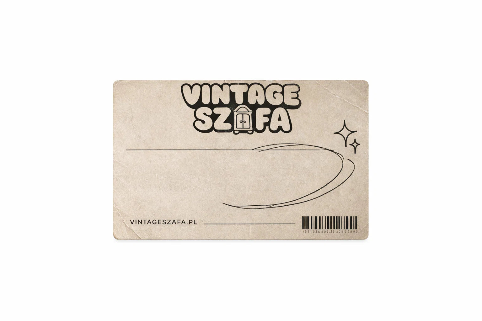 Karta prezentowa VINTAGESZAFA
