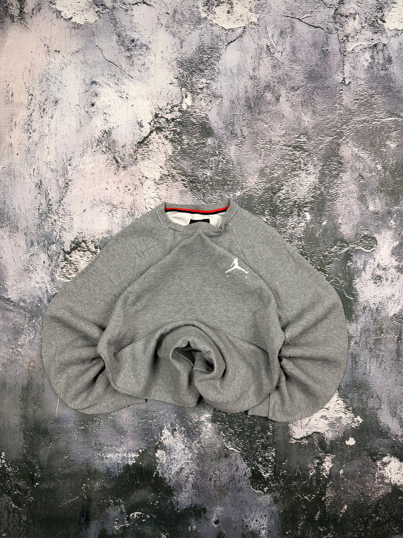 Bluza Jordan szara z haftem Jumpman – krój prosty – M — centralne