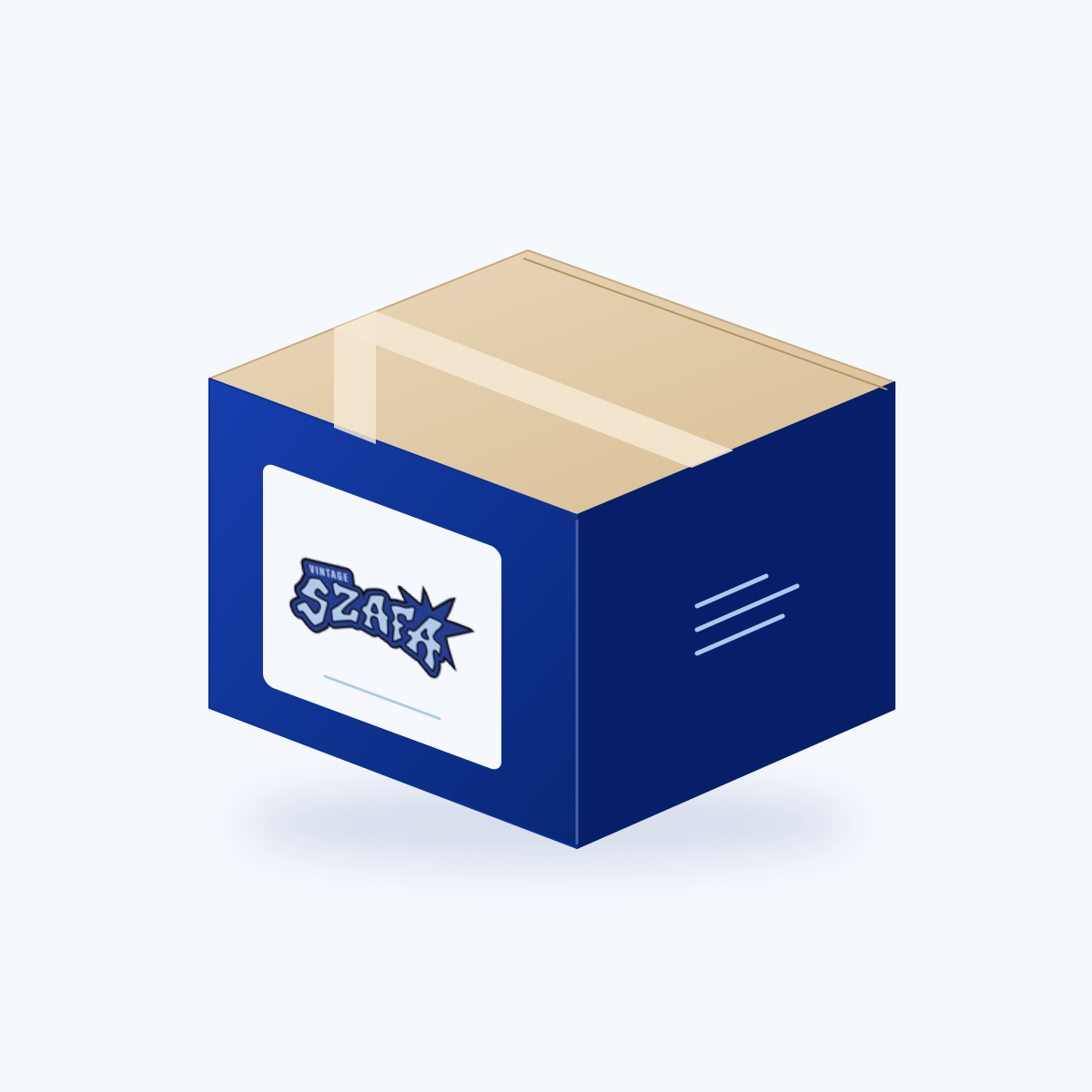 Zamknięta paczka Vintage Szafa — Too Good To Trash Box